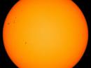 This image was taken on January 30, 2025. [Photo courtesy of NASA SDO/HMI]


